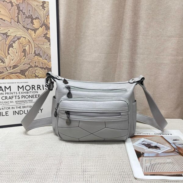 Leather crossover Sling bag - Image 7