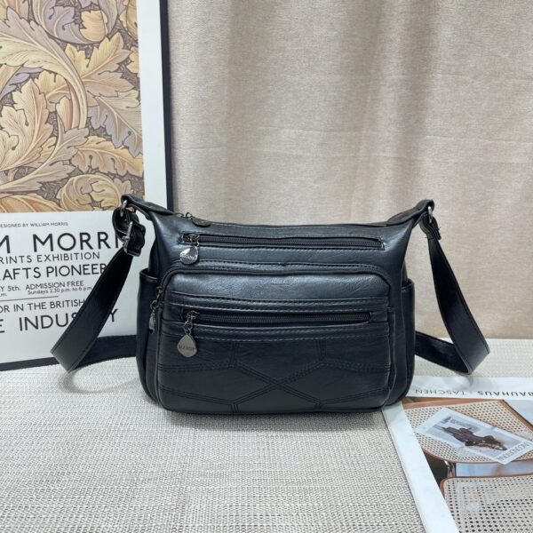 Leather crossover Sling bag - Image 2
