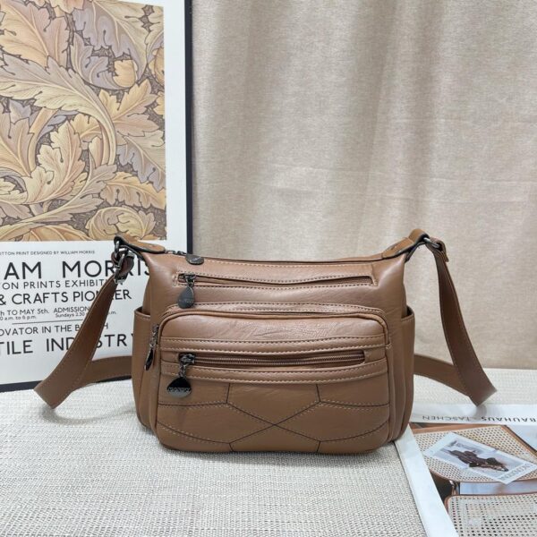 Leather crossover Sling bag
