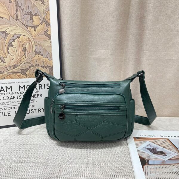 Leather crossover Sling bag - Image 6