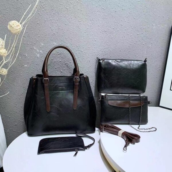 Luxury Large capacity 4 in 1 keira Mila handbag - Image 2
