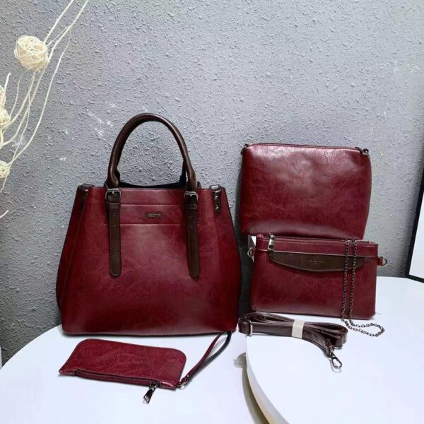 Luxury Large capacity 4 in 1 keira Mila handbag - Image 3