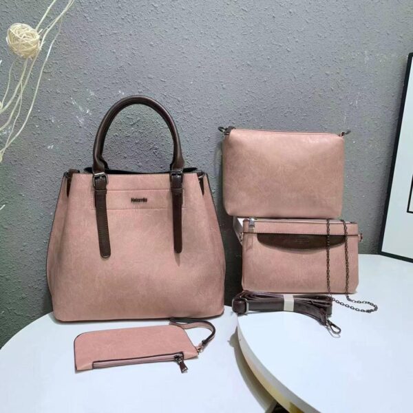 Luxury Large capacity 4 in 1 keira Mila handbag - Image 4