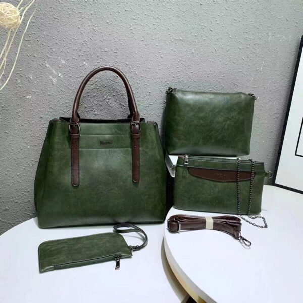 Luxury Large capacity 4 in 1 keira Mila handbag - Image 7