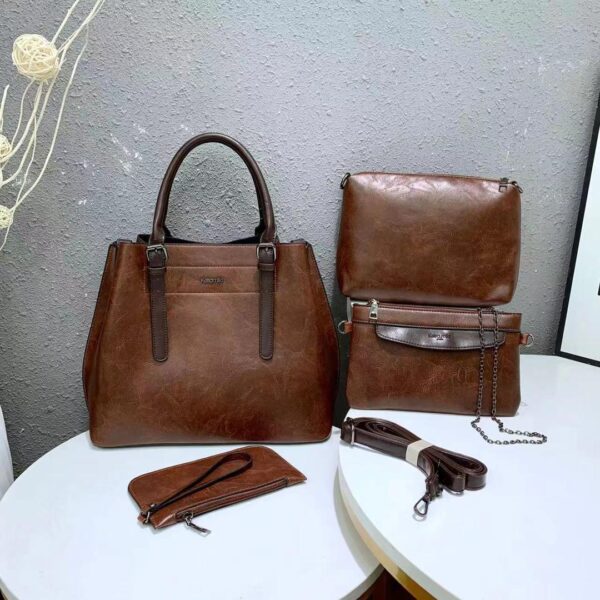 Luxury Large capacity 4 in 1 keira Mila handbag - Image 5