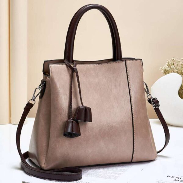 Shoulder Bag With floral Décor Women Elegant medium Capacity - Image 3