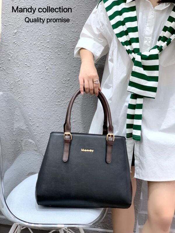 Women Soft Leather Three- pieces Shoulder Crossbody Bags - Image 7