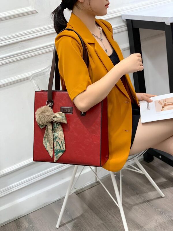 Vegan Pu leather TOTE Handbags ,Hobemian Handbags - Image 10