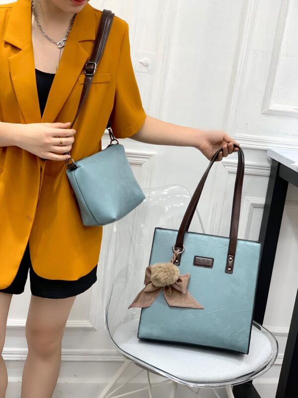 Vegan Pu leather TOTE Handbags ,Hobemian Handbags - Image 12