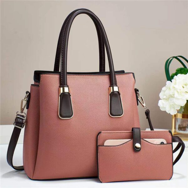 MINIMALIST QUILTED TOTE BAG WITH AN ID PURSE - Image 7