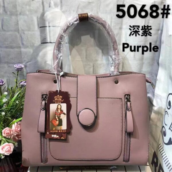 Cross -body Single shoulder Bag Buckle with a zipper - Image 7