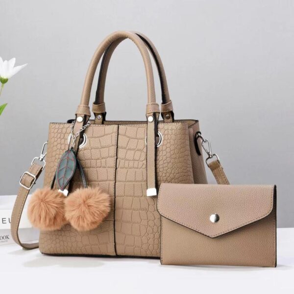 Minimalist 2 PCS Satchel Bag - Image 6