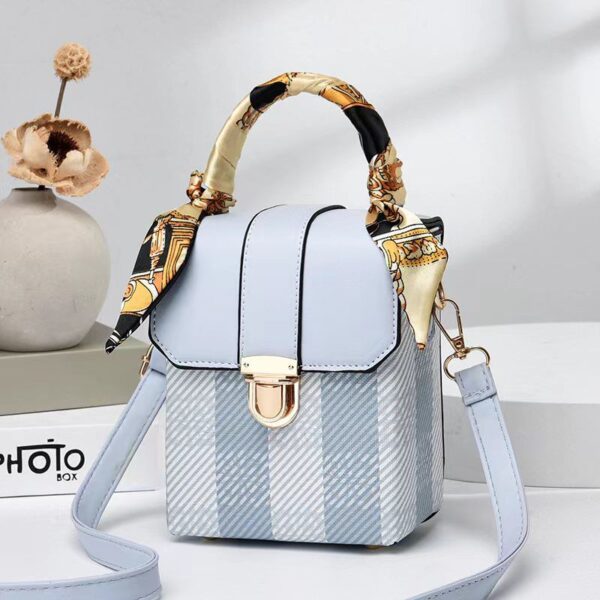 Mini Litchi Flap Square Bag
