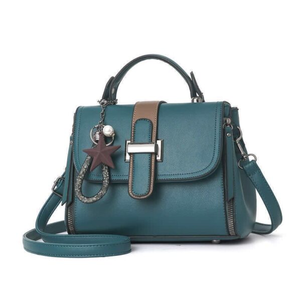 Stitch Detail Flap Square Bag - Image 5