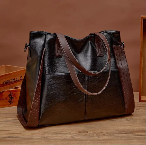 Monogrammed Large Capacity Tote Bag - Image 4