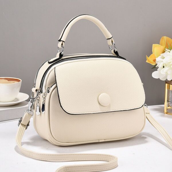 Luxury Shoulder Bag Pu Leather Purses And Handbags 2024 Messenger Bags For Women - Image 2