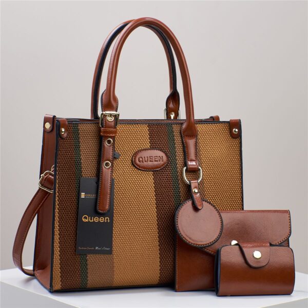 versatile set 3 in Medium size Bag ,Canva Material. - Image 2