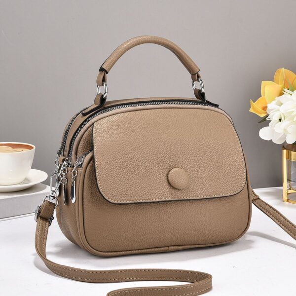 Luxury Shoulder Bag Pu Leather Purses And Handbags 2024 Messenger Bags For Women - Image 4