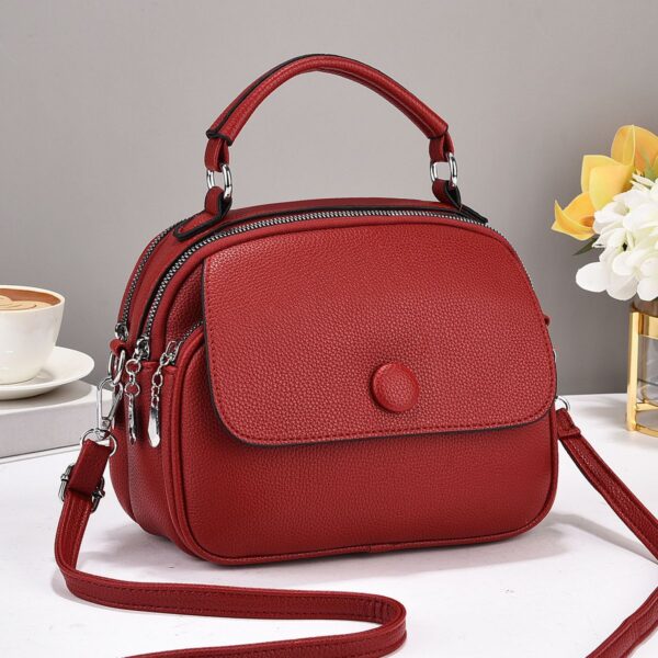 Luxury Shoulder Bag Pu Leather Purses And Handbags 2024 Messenger Bags For Women - Image 6