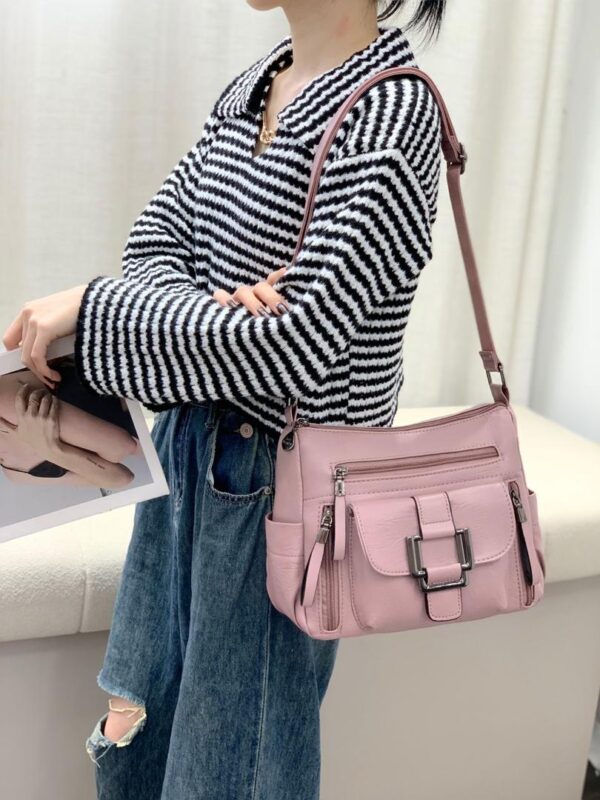 Ladies Crossbody Shoulder -Soft Leather Bag 2024 Design - Image 10