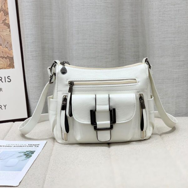 Ladies Crossbody Shoulder -Soft Leather Bag 2024 Design - Image 4