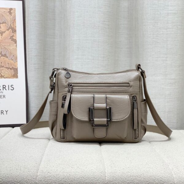 Ladies Crossbody Shoulder -Soft Leather Bag 2024 Design - Image 7