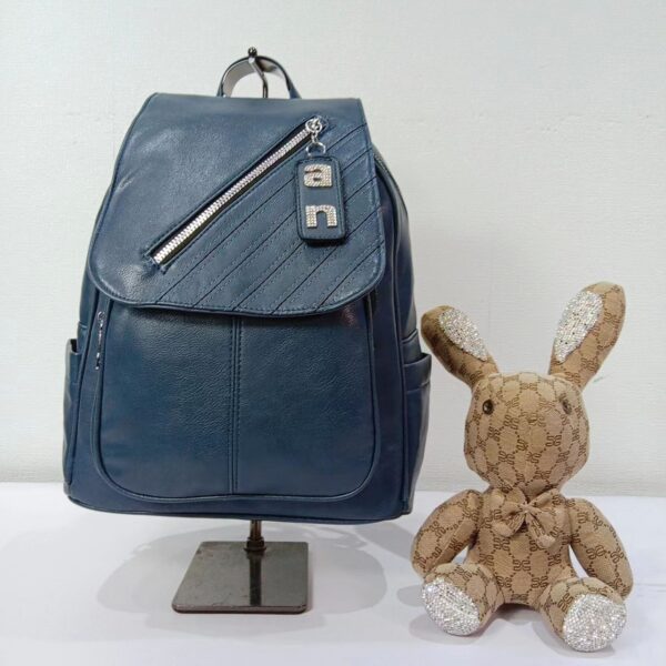 Modern Classic Luxurious PU Leather Backpack - Image 3