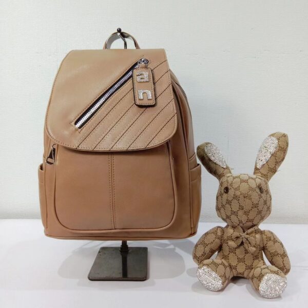 Modern Classic Luxurious PU Leather Backpack - Image 2