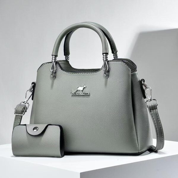 The Versatile Duo: Modern Classic Elegant 2-1 ladies handbags set - Image 3
