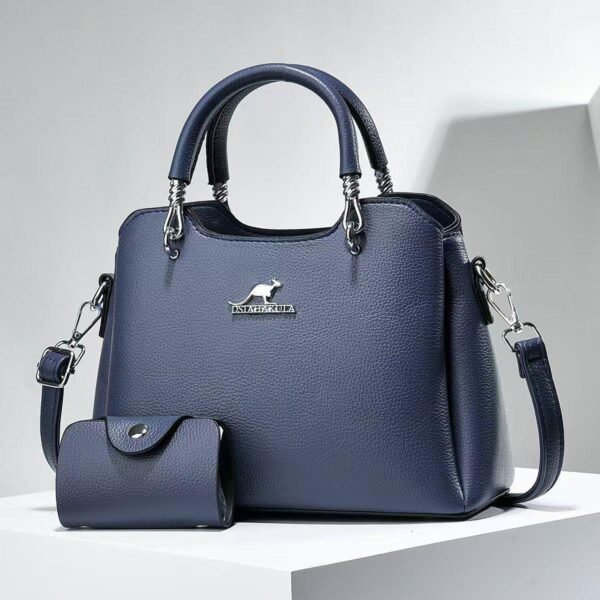 The Versatile Duo: Modern Classic Elegant 2-1 ladies handbags set - Image 4