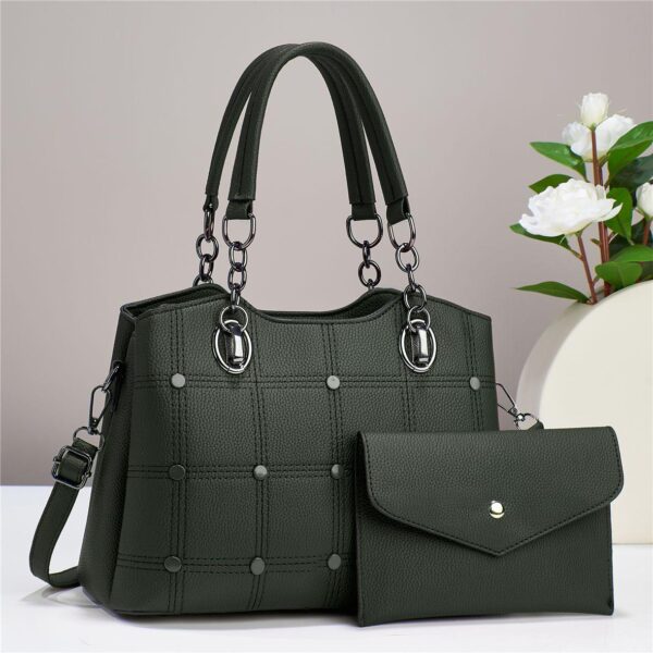 Modern Minimalist 2 piece ladies/women handbag set - Image 2