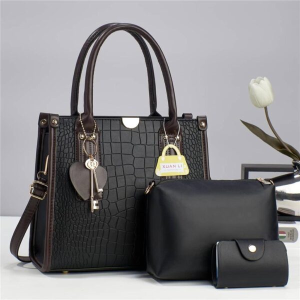 The Classic Carry all ladies/women Tote bag 3-1 shoulder handbag - Image 7