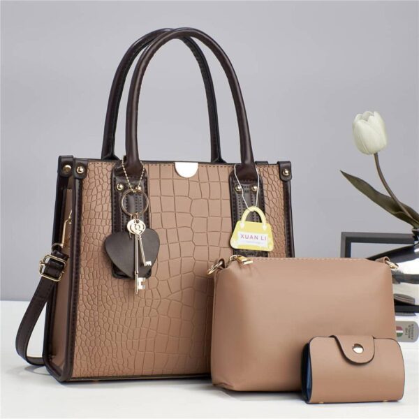 The Classic Carry all ladies/women Tote bag 3-1 shoulder handbag - Image 5