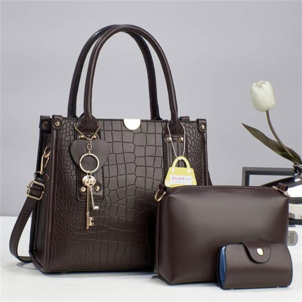 The Classic Carry all ladies/women Tote bag 3-1 shoulder handbag - Image 3