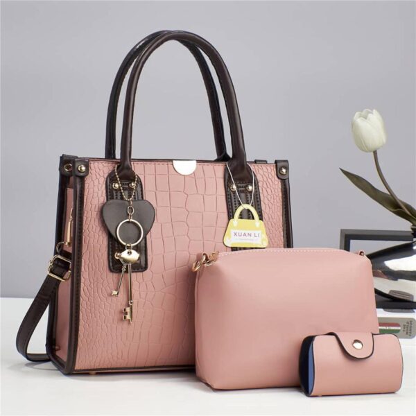 The Classic Carry all ladies/women Tote bag 3-1 shoulder handbag - Image 4