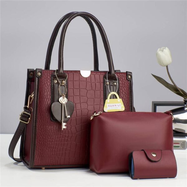 The Classic Carry all ladies/women Tote bag 3-1 shoulder handbag - Image 2