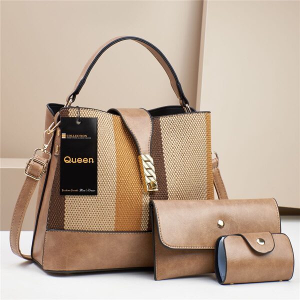 Classic Three-Piece Queen Collection handbag set - Image 6