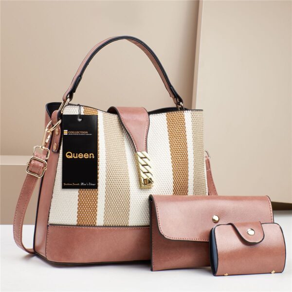 Classic Three-Piece Queen Collection handbag set - Image 7