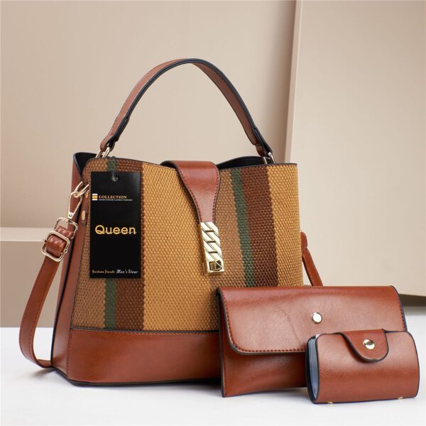 Classic Three-Piece Queen Collection handbag set - Image 3