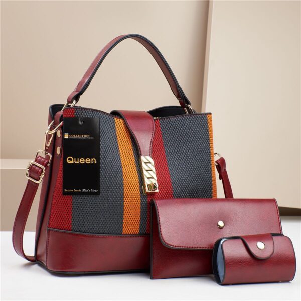 Classic Three-Piece Queen Collection handbag set