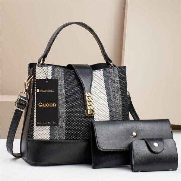 Classic Three-Piece Queen Collection handbag set - Image 2