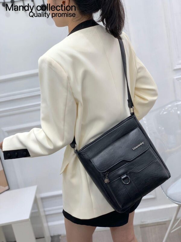 Mandy Collection: Trendy Stylish PU Leather Shoulder/Crossbody Bag - Image 15